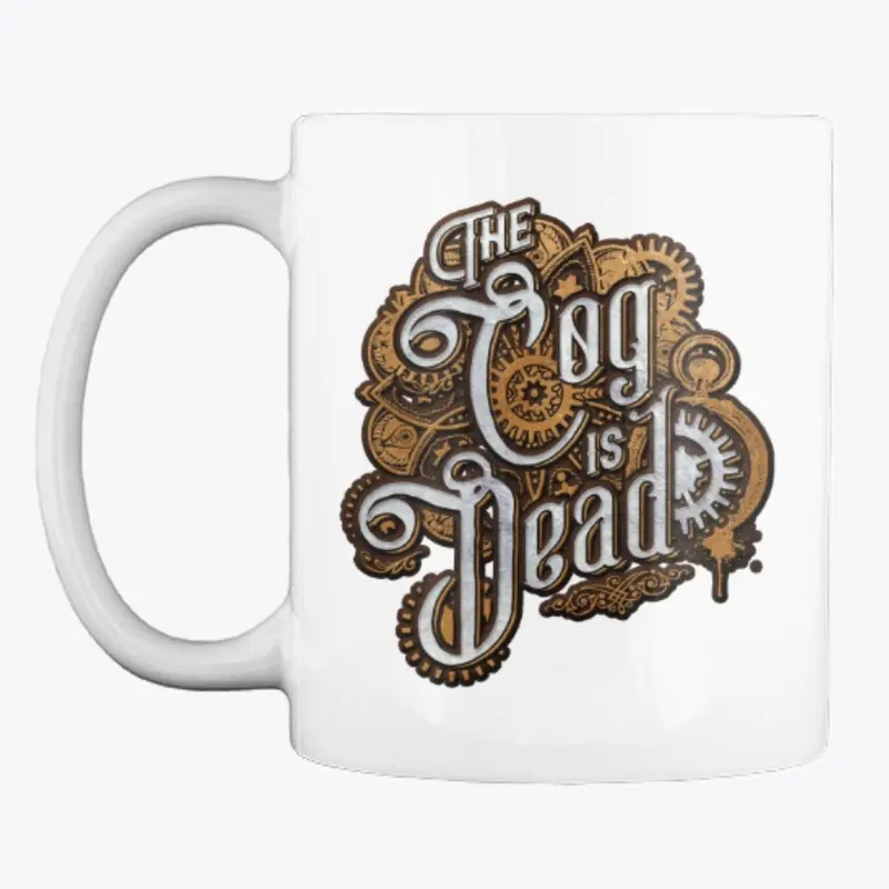 The Cog is Dead Victorian Logo MUG