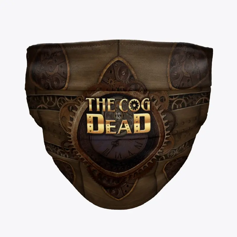 The Cog is Dead Face Mask - Classic Logo