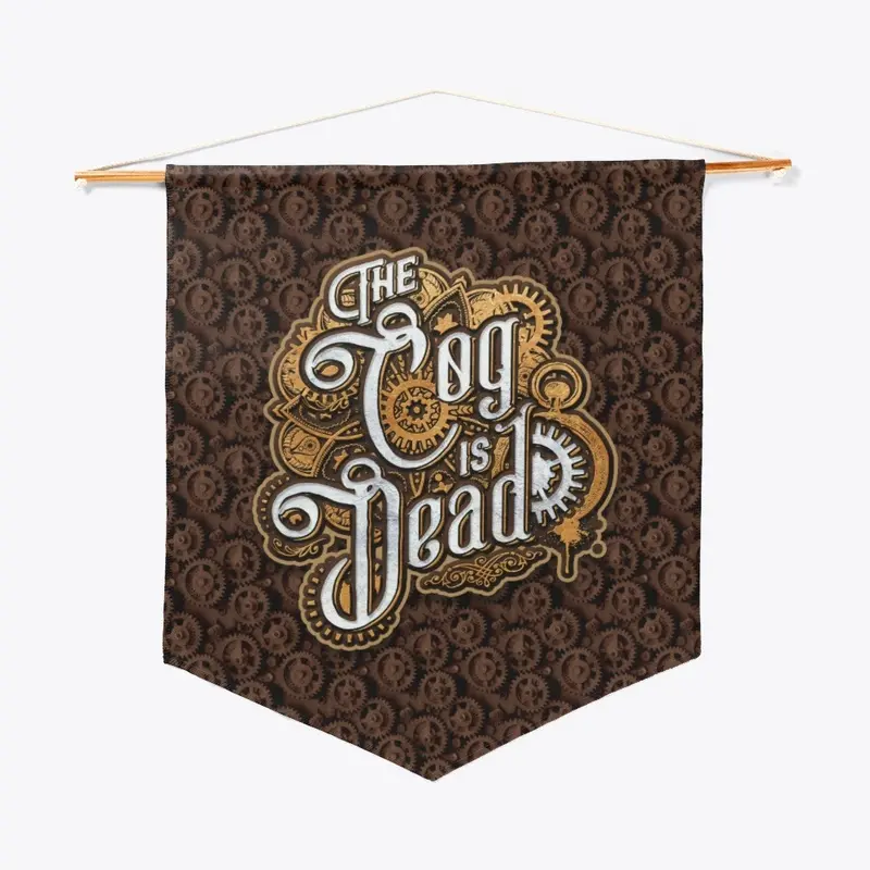 The Cog is Dead Gear Pennant