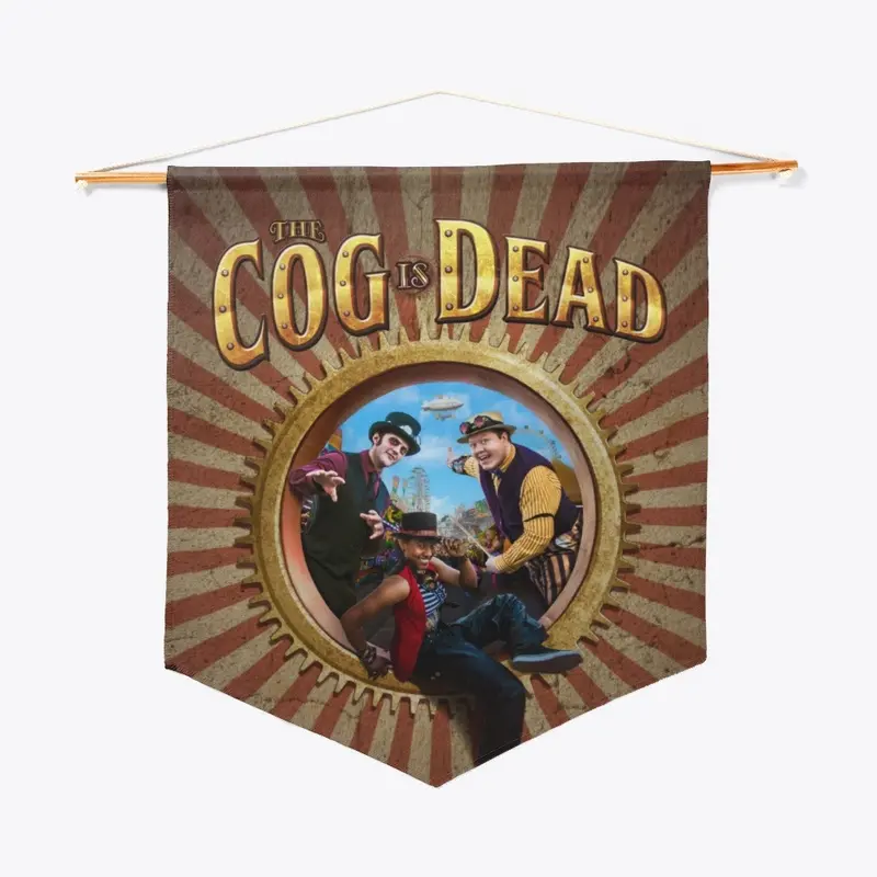 The Cog is Dead Carnival Pennant