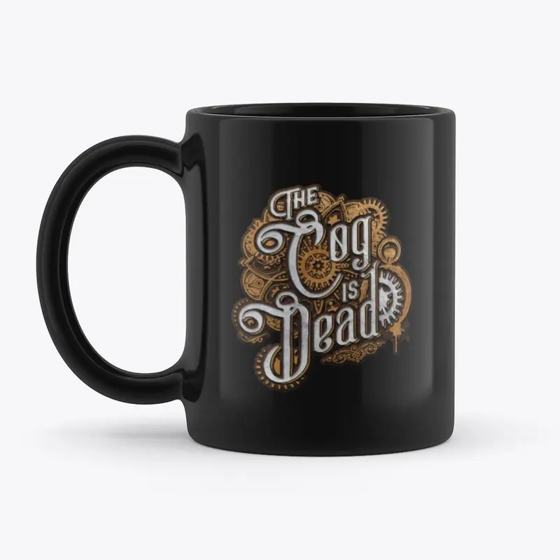 Victorian Logo Black Mug