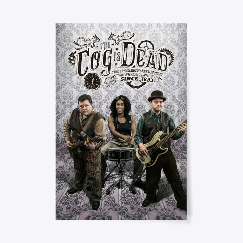 The Cog is Dead Damask Poster