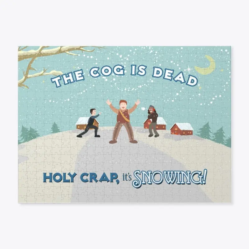 Holy Crap, It's SNOWING! Jigsaw Puzzle